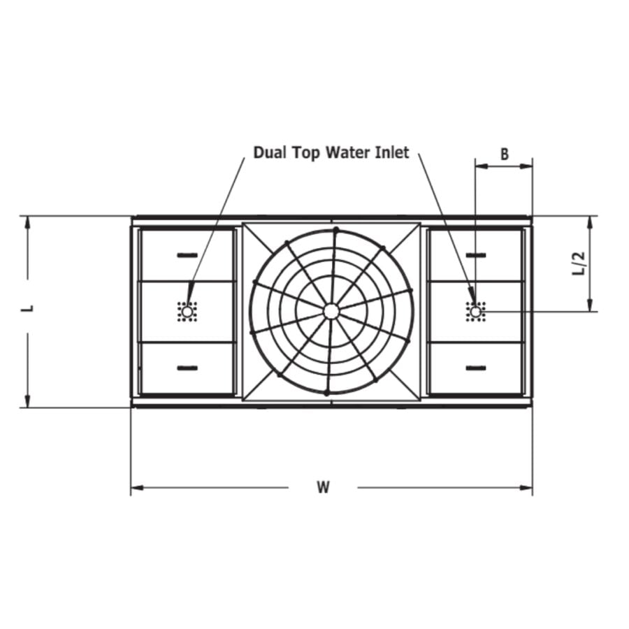 Fitur & Keunggulan Cooling Tower Crossflow Compass Series​